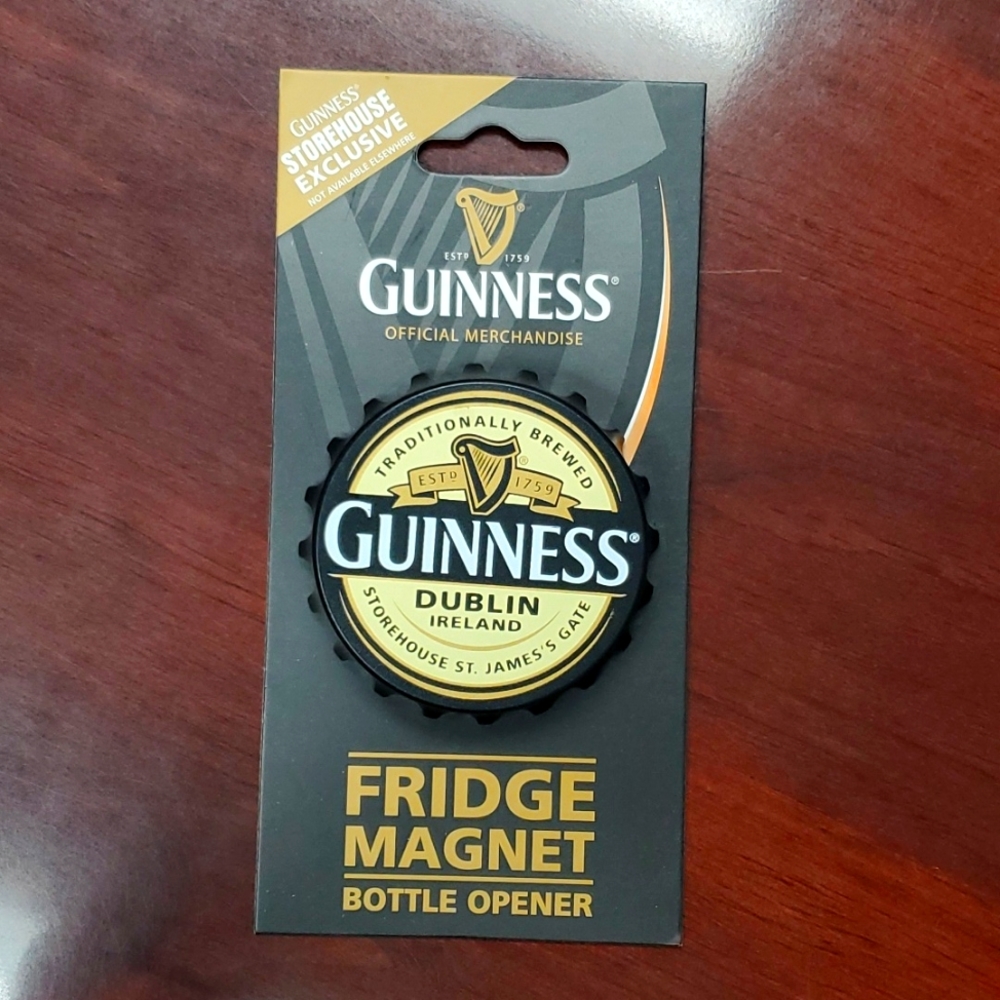 Guinness magnet bottle opener
